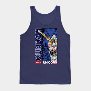 Unicorn Gundam Fan Art Tank Top